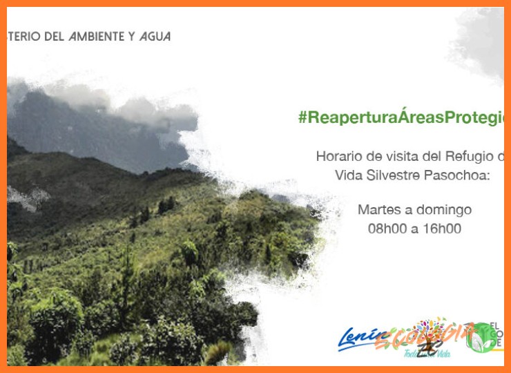 ¿Cuáles son los horarios de visita establecidos para el público en el Refugio de Vida Silvestre Pasochoa?